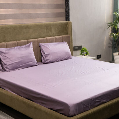 Lavender Cotton Bed Sheet