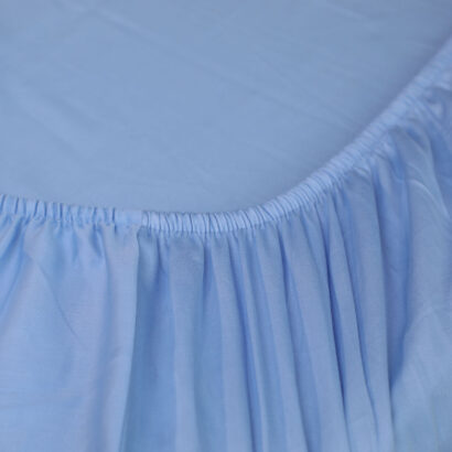 Light Blue Fitted Sheet