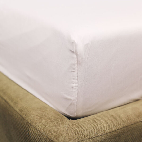 White Cotton Bed Sheet